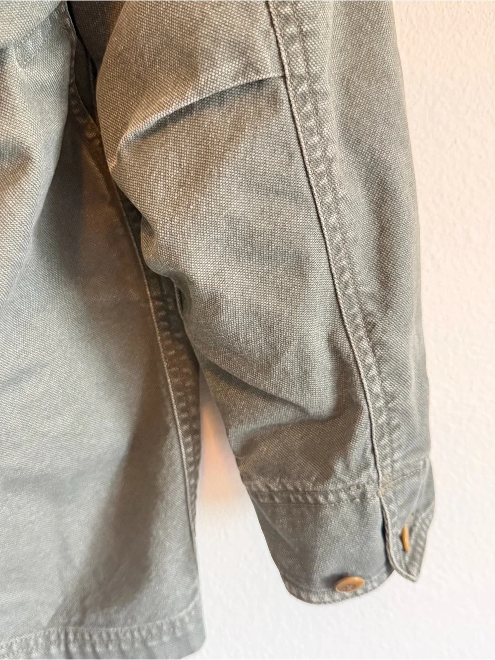 Vintage LL Bean Field Jacket With Removable Plaid Liner Size M Reg Green READ